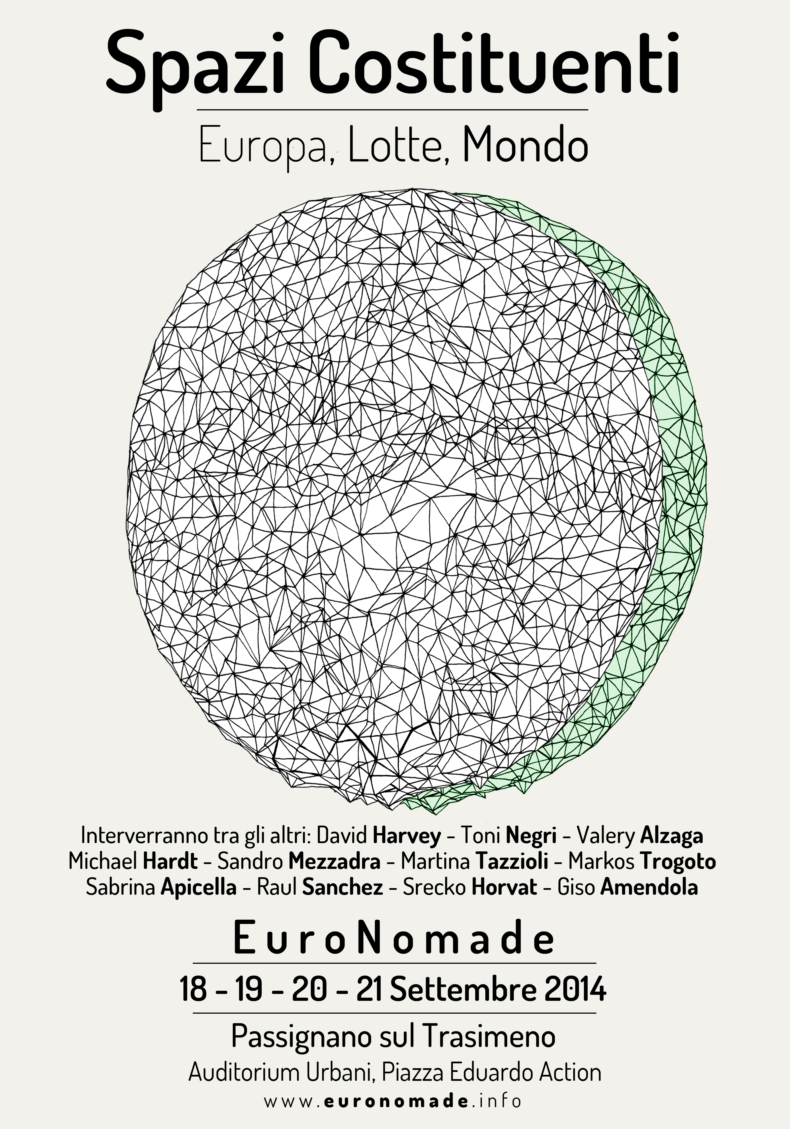 Spazi costituenti. Europa, Lotte, Mondo – EuroPassignano2014, scuola estiva di EuroNomade