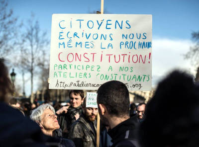 J. Rancière su Nuit Debout, la democrazia, l’orizzontalismo, la costituzione….
