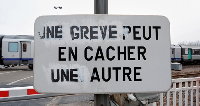 Parigi 22 Marzo 2018: prima giornata dello sciopero dei ferrovieri