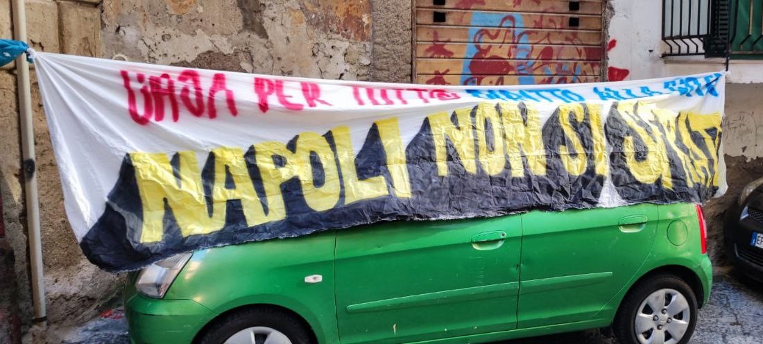 Cronaca di un picchetto antisfratto a Napoli